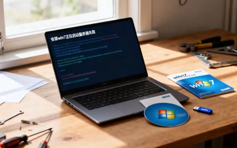 安装win7正在启动服务器失败怎么办啊