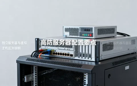 金融交易系统高防服务器如何配置,独立服务器虚拟主机区别？