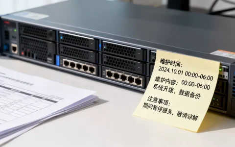服务器维护通知怎么写？服务器维护通知模板大全