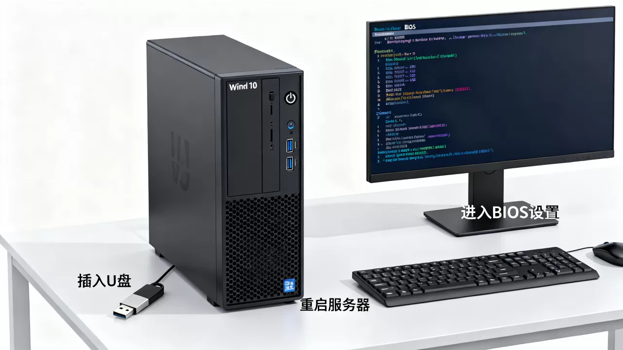 win10 服务器没有设置u盘启动怎么办 win10 服务器没有设置u盘启动怎么办