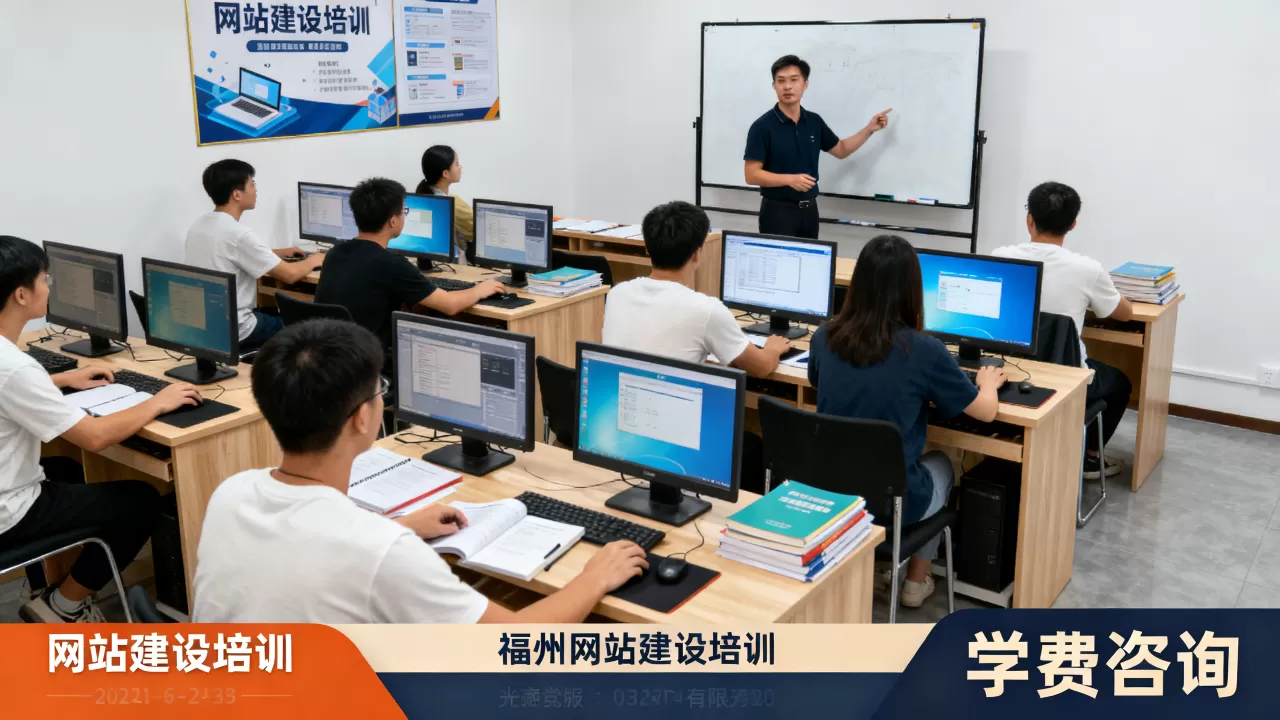 福州网站建设培训哪家机构好，学费多少钱？