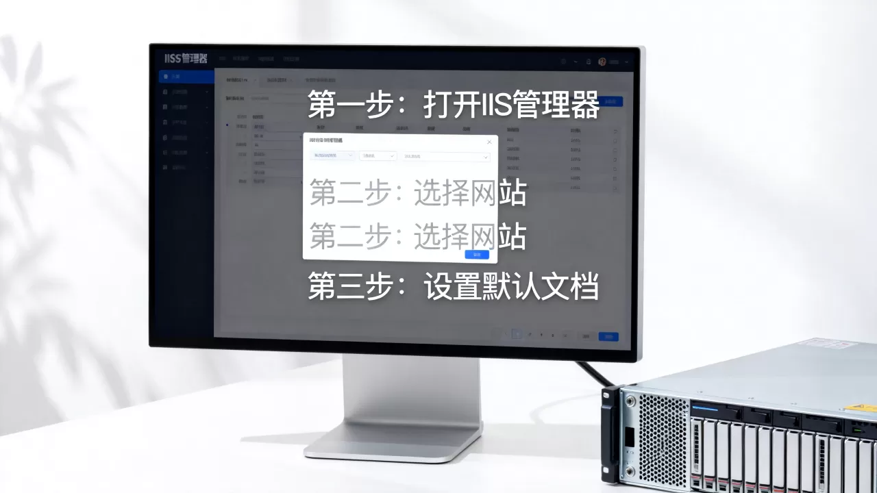 安装IIS后如何设置首页文件，具体步骤有哪些？