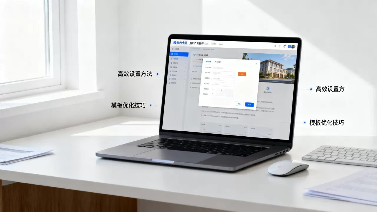 房地产集团网站模板如何设置才高效，设置方法有哪些