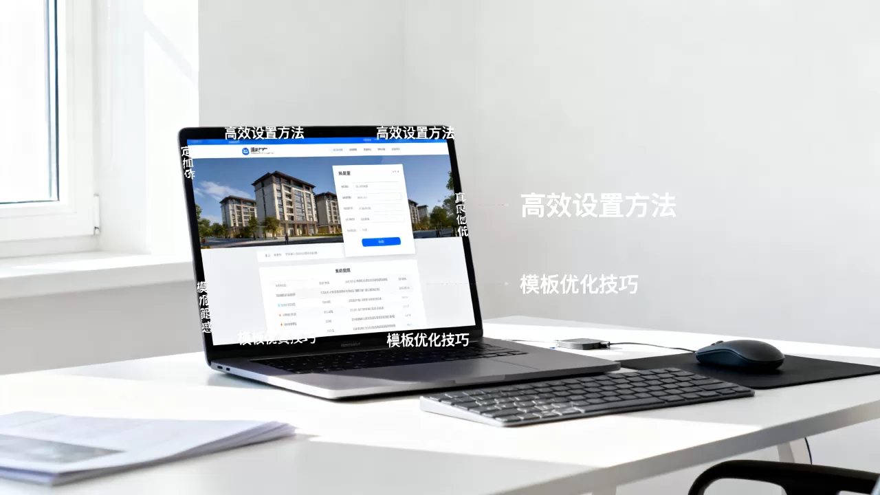 房地产集团网站模板如何设置才高效，设置方法有哪些