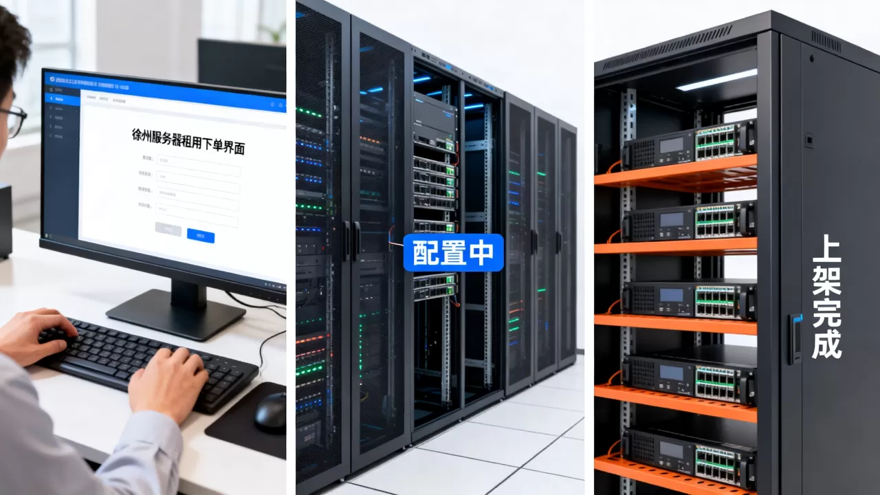 租徐州服务器从下单到上架到底怎么走，多少钱？
