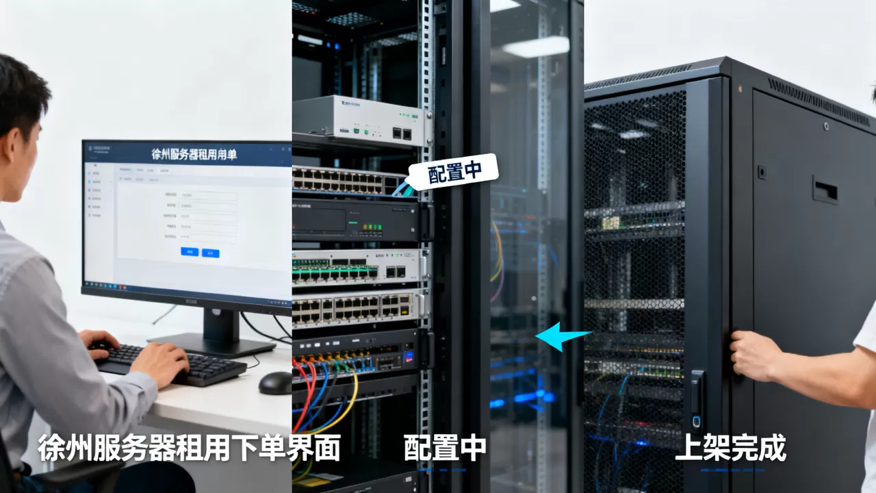 租徐州服务器从下单到上架到底怎么走，多少钱？