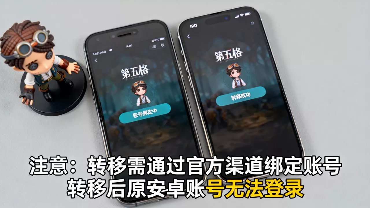 第五人格怎么转服务器从安卓转到ios，有哪些注意事项