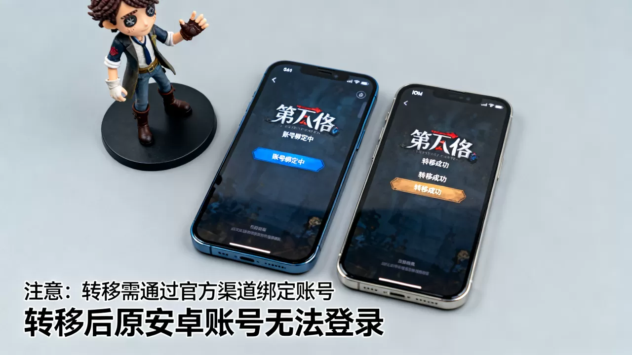 第五人格怎么转服务器从安卓转到ios，有哪些注意事项