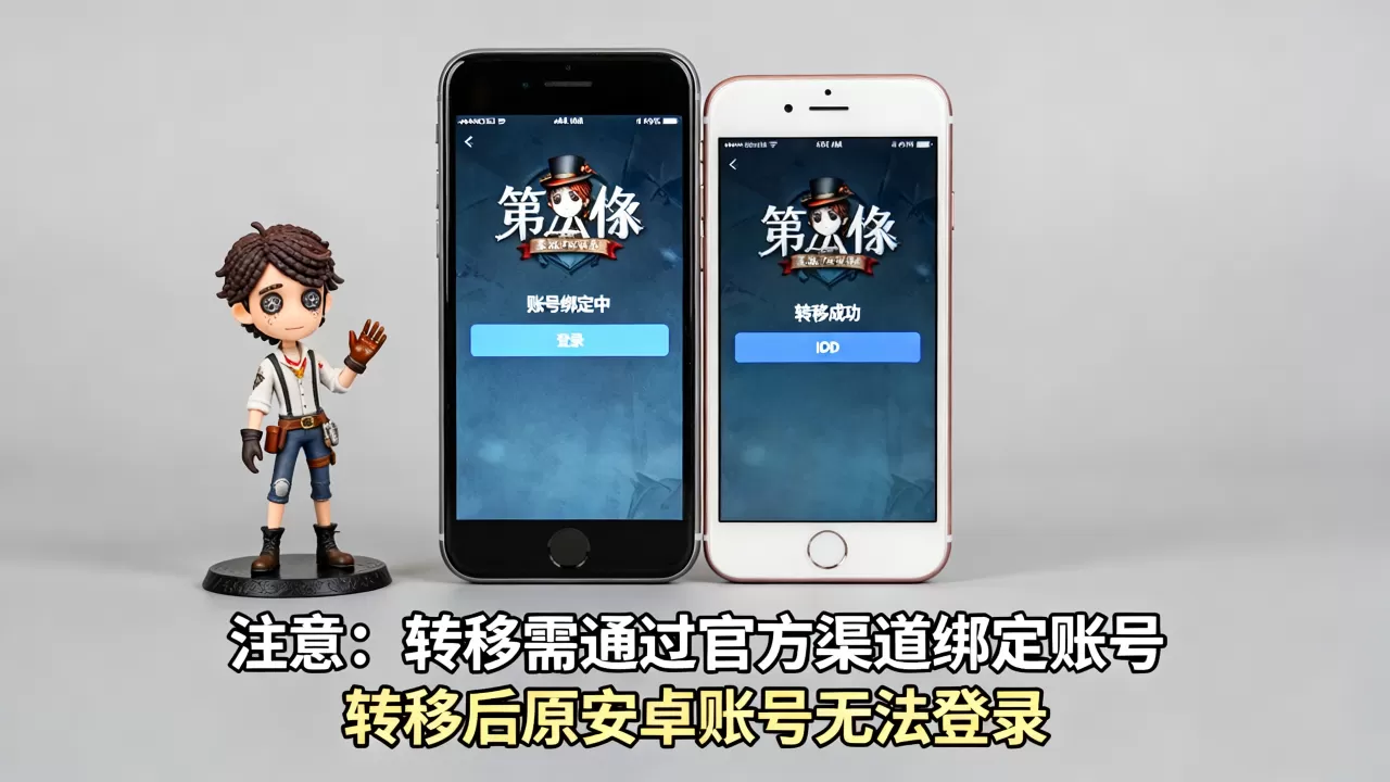 第五人格怎么转服务器从安卓转到ios，有哪些注意事项