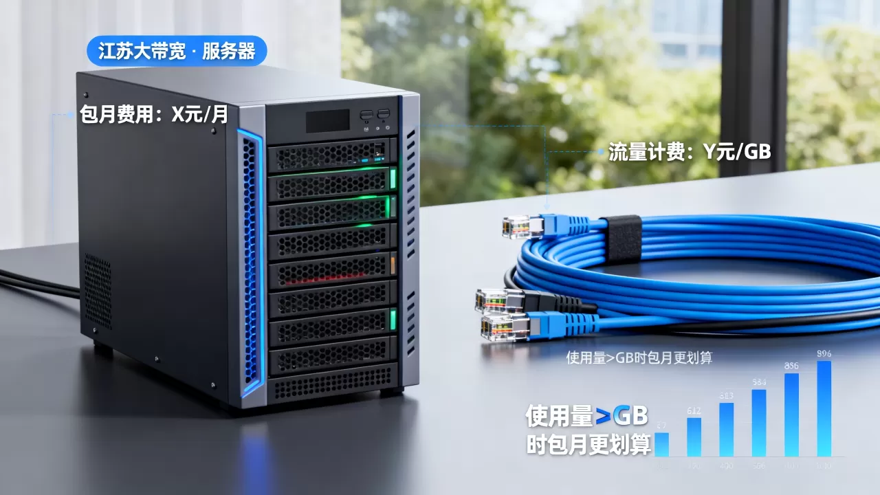 江苏大带宽服务器包月与按流量计费哪个更划算？，怎么选