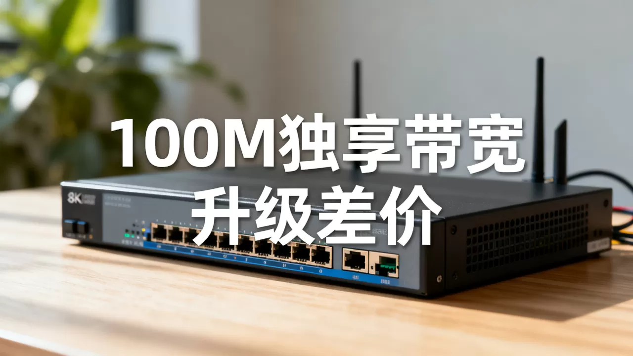 南京100M独享带宽租用报价多少？升级价差大不大？