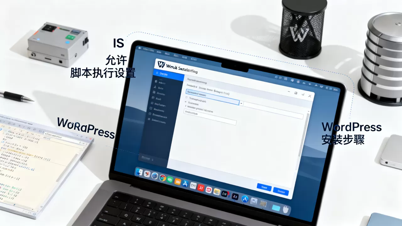 IIS网站如何设置允许脚本执行？WordPress怎么搭建？