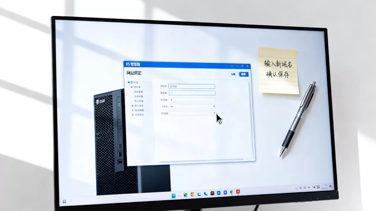 如何修改IIS已绑定的网站域名？，IIS域名绑定怎么修改？