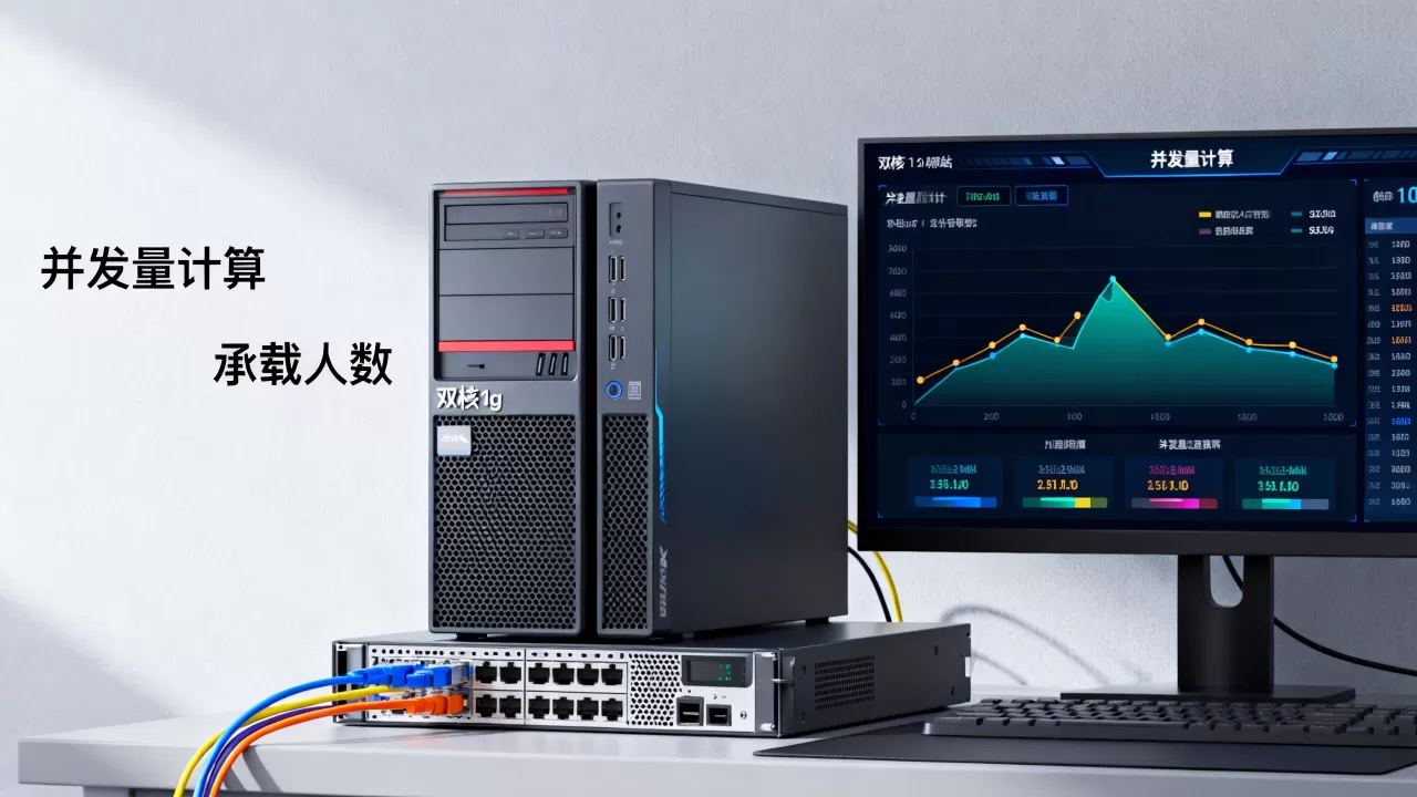 双核1g服务器能承载多少人?, 网站并发量怎么算? 双核1g服务器能承载多少人?, 网站并发量怎么算?