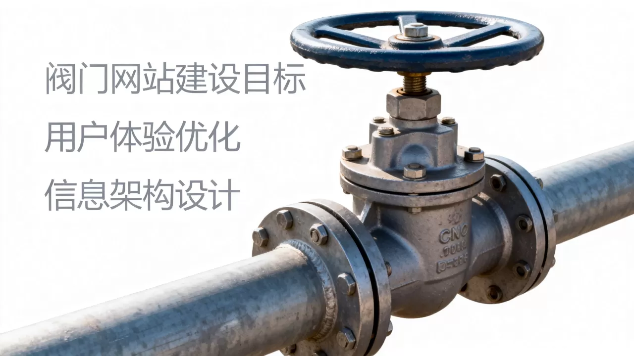阀门专业网站建设有哪些目标，需要注意什么？