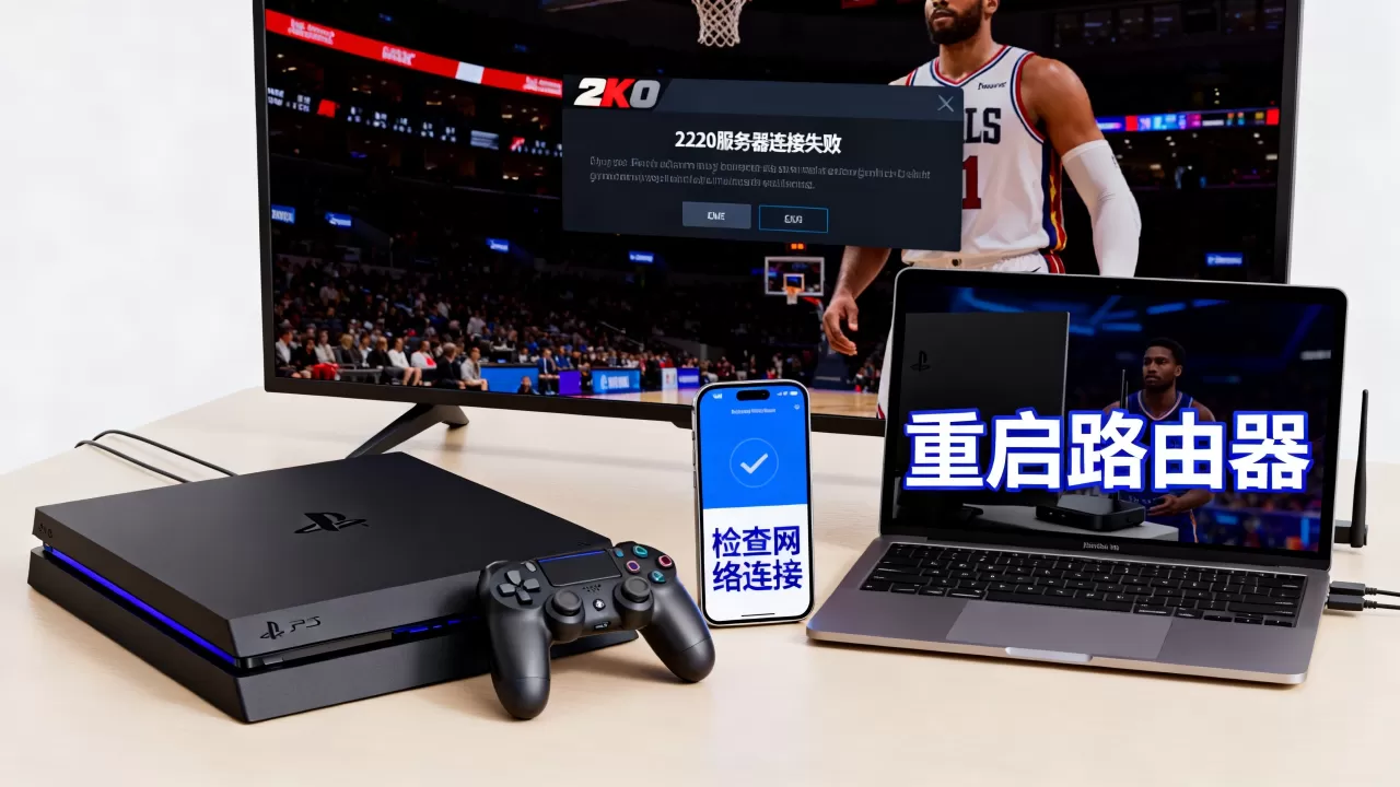 PS4玩2K20为何总连不上服务器,连接失败怎么解决? PS4玩2K20为何总连不上服务器,连接失败怎么解决?