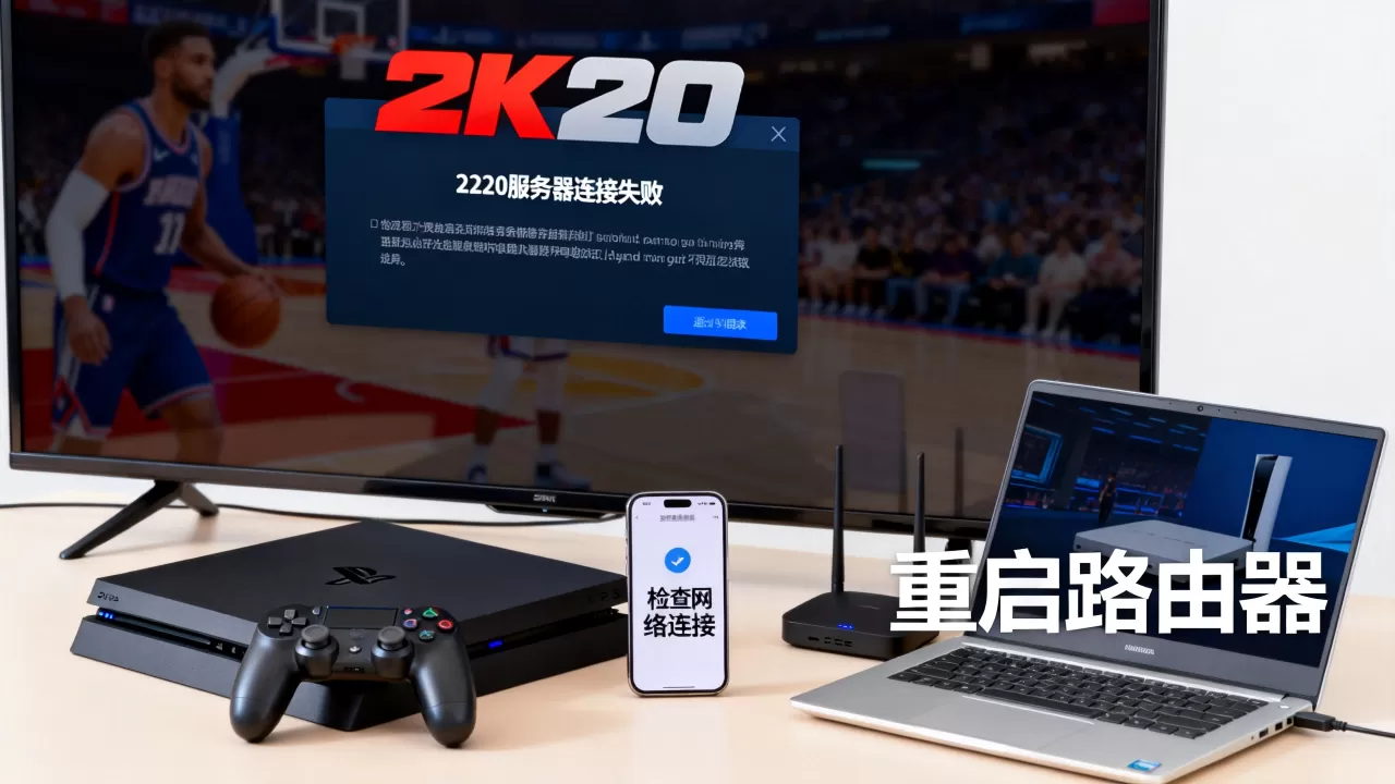 PS4玩2K20为何总连不上服务器,连接失败怎么解决? PS4玩2K20为何总连不上服务器,连接失败怎么解决?