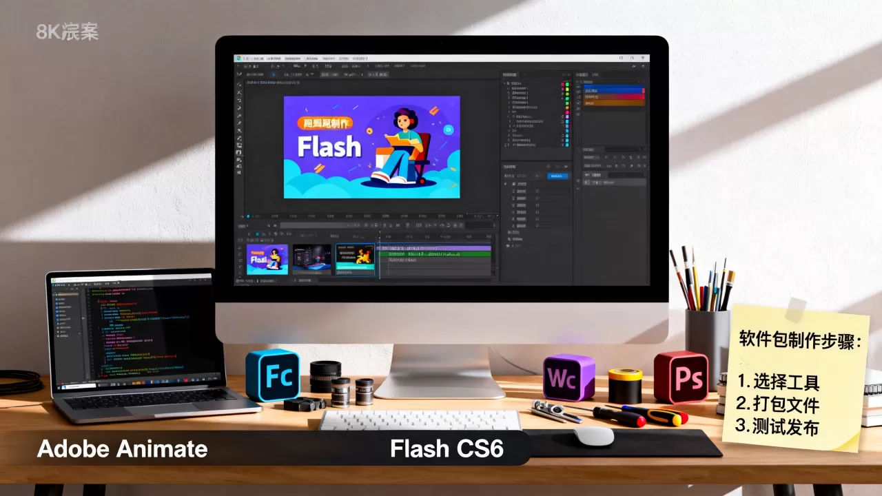 Flash网站制作软件有哪些？，软件包怎么制作？