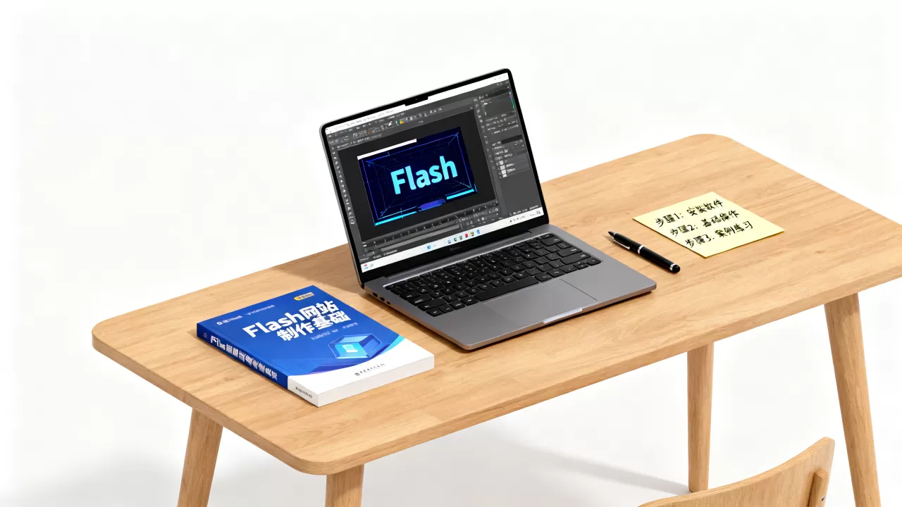 flash网站制作教程有哪些？,新手怎么自学