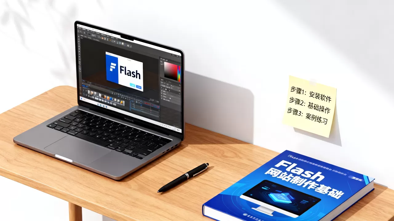 flash网站制作教程有哪些？,新手怎么自学