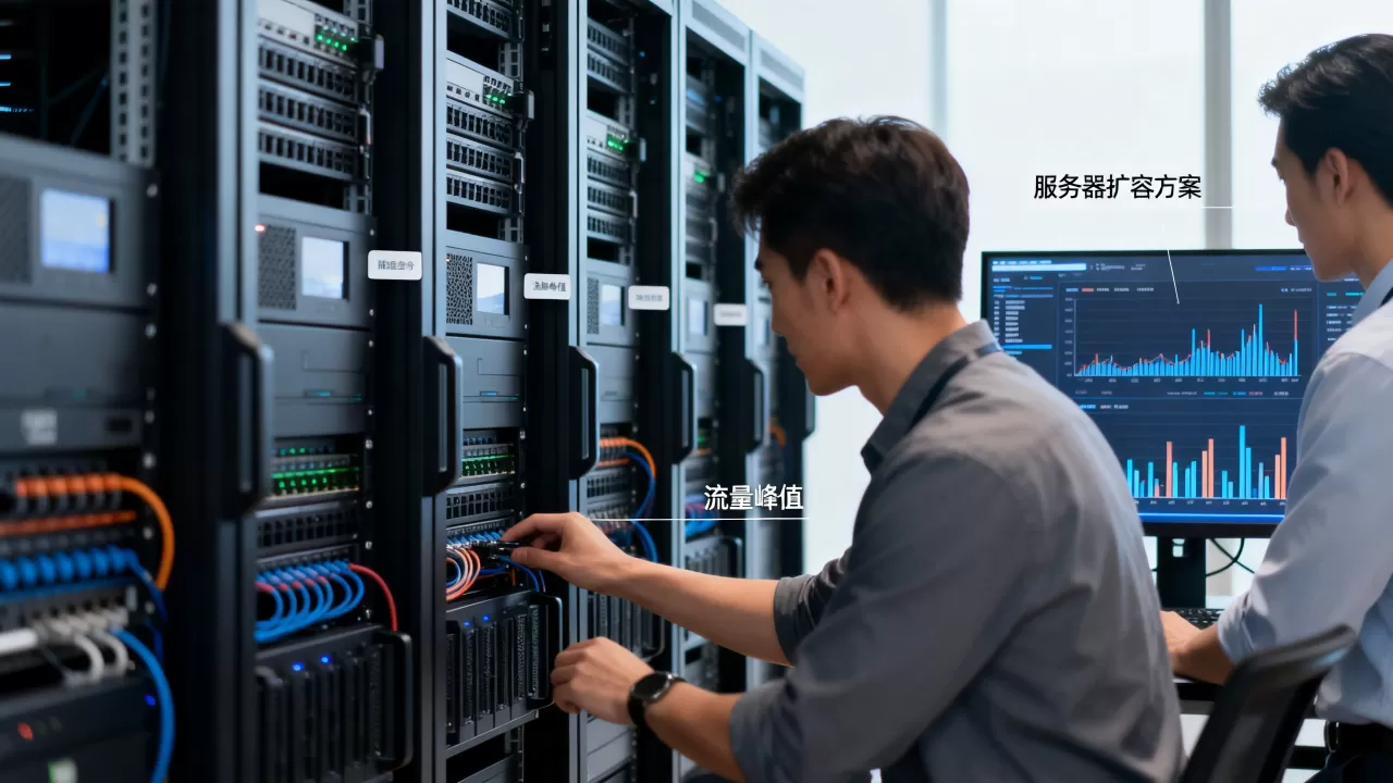江苏活动流量暴涨站点撑不住怎么办，服务器租用扩容方案？