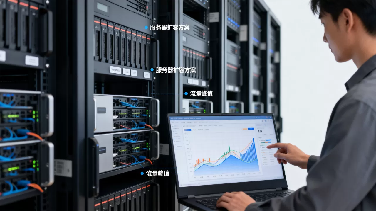 江苏活动流量暴涨站点撑不住怎么办，服务器租用扩容方案？