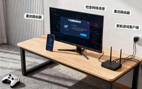 CF打开时一直连接服务器失败怎么办，如何解决连接失败