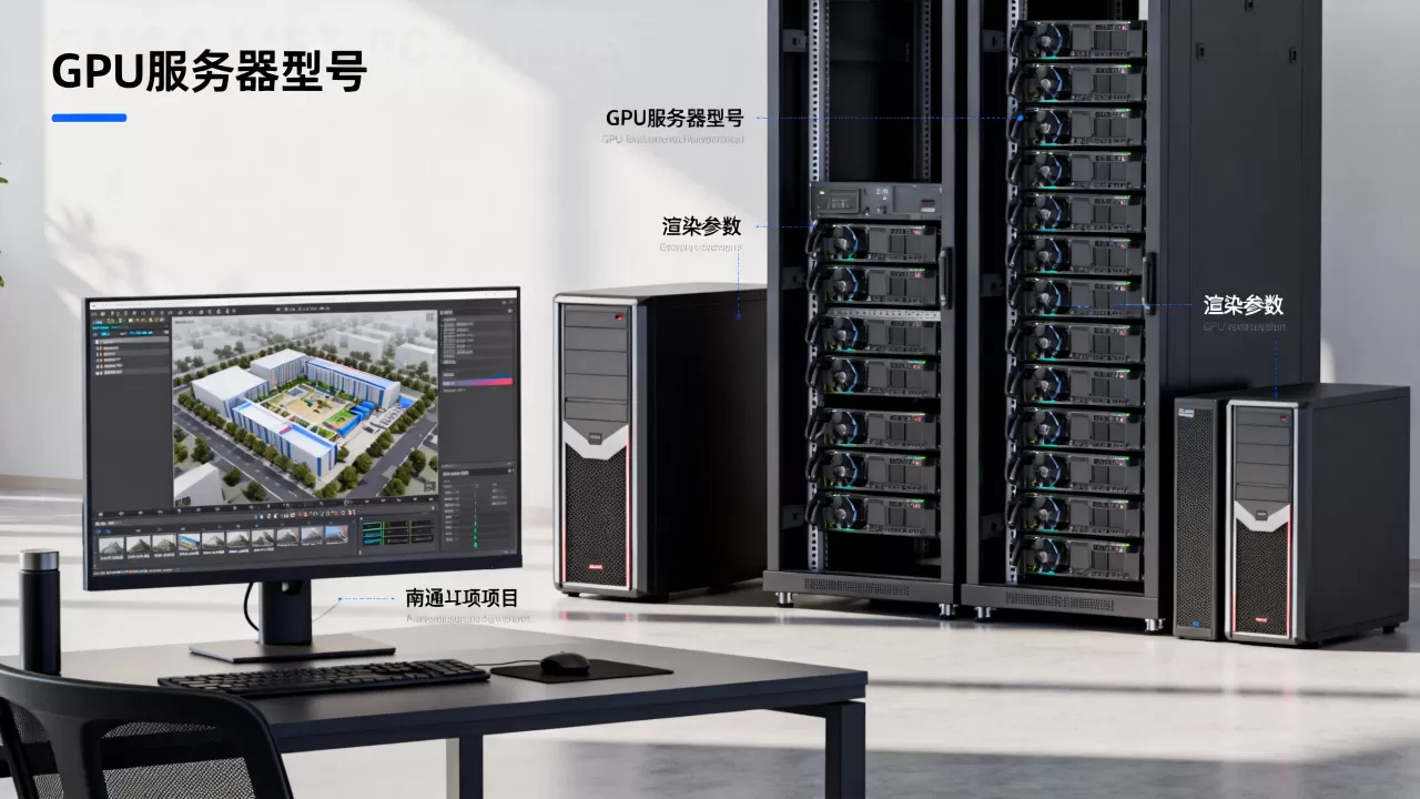 南通工程项目模型渲染租GPU服务器怎么选，哪家便宜