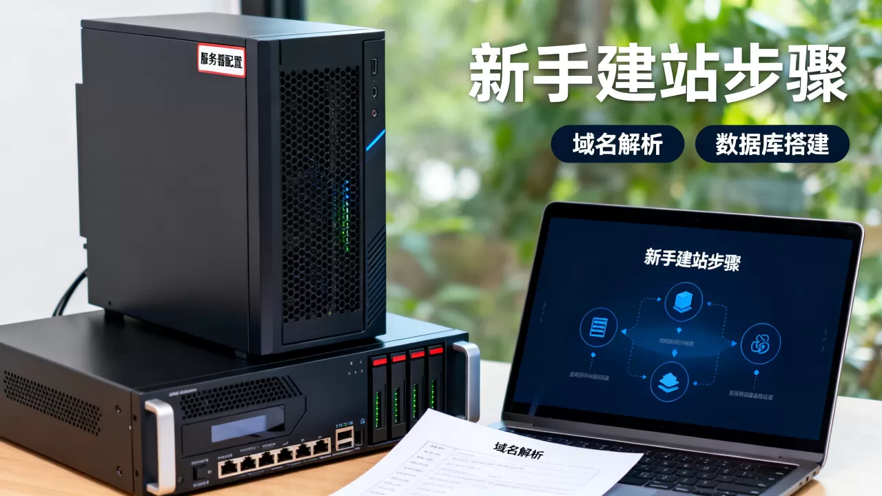 在服务器上怎么搭建网站，新手建站教程有哪些