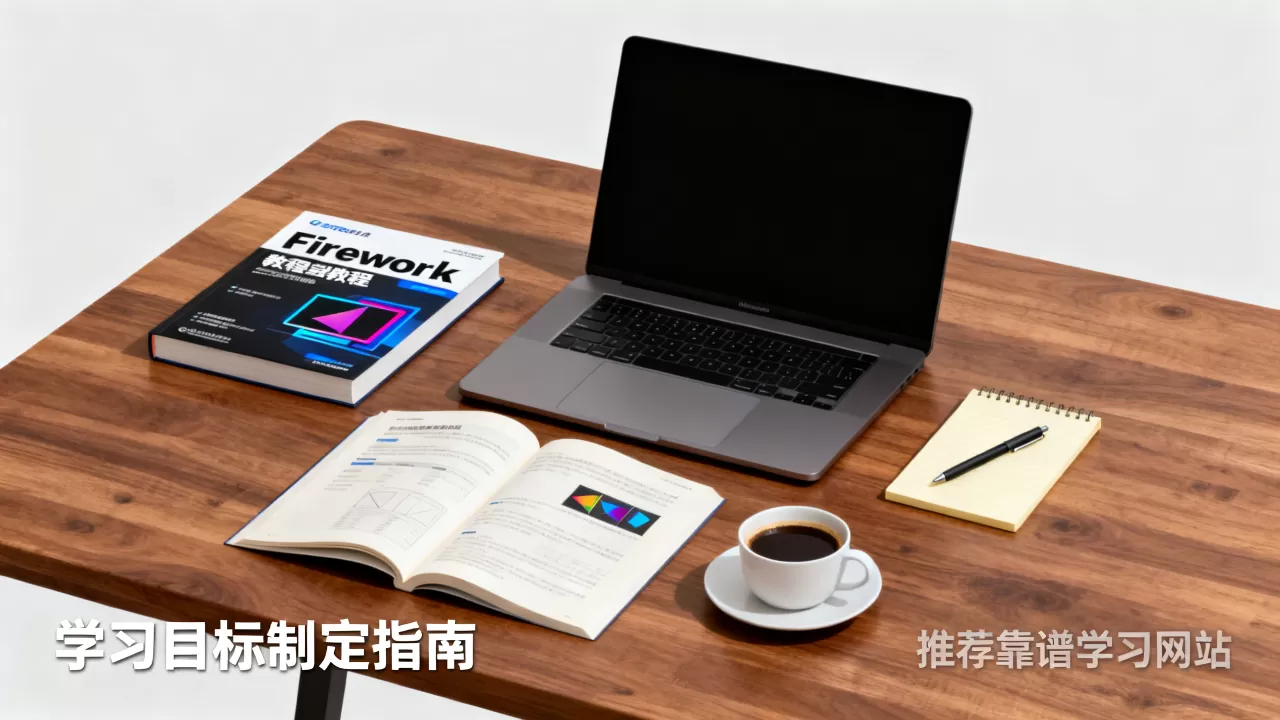 fireworks学习网站哪个最靠谱，学习目标怎么制定？
