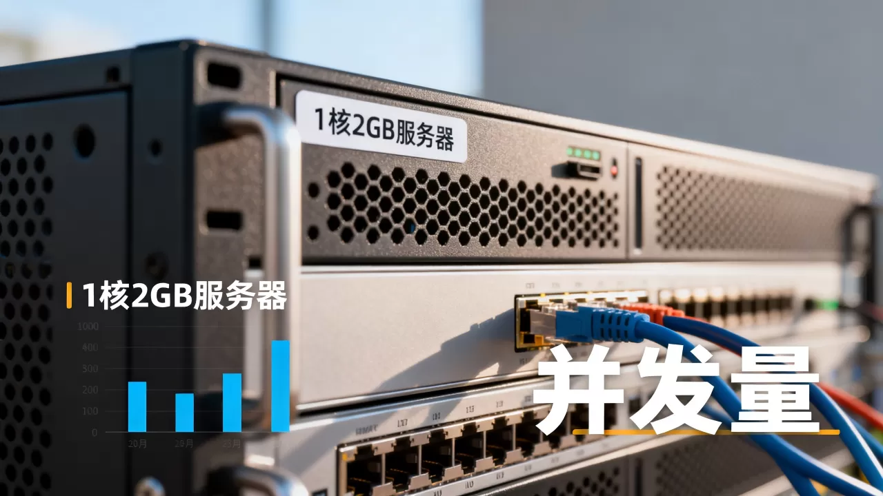 1核2GB服务器能支持多少人访问？网站并发量多大合适？