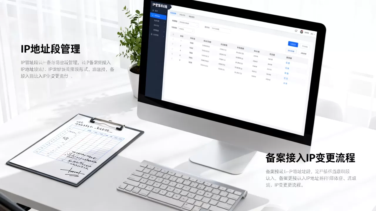 ICP备案网站接入信息IP地址段如何管理，备案接入IP变更流程？
