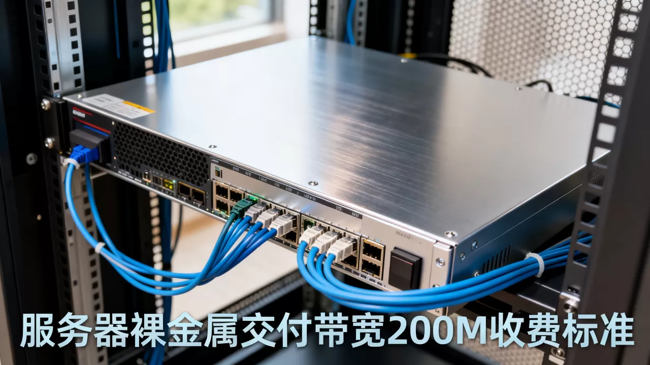 服务器裸金属交付带宽200M多少钱？，怎么收费？