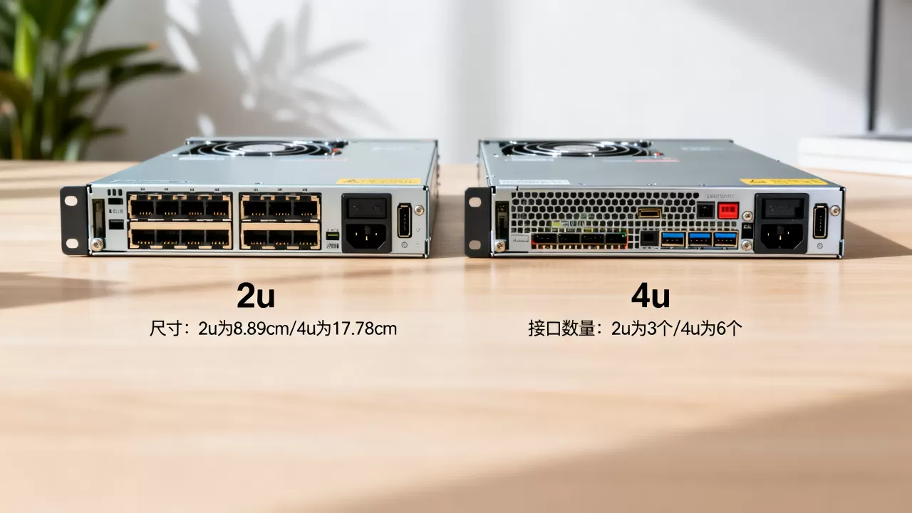 服务器电源如何分辨2u和4u，选哪个更合适？