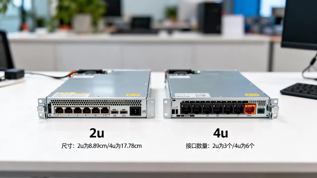 服务器电源如何分辨2u和4u，选哪个更合适？