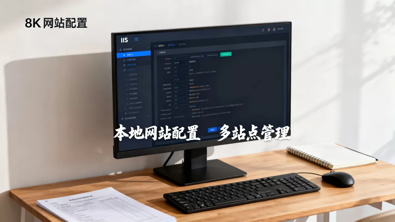 IIS如何架设本地网站，IIS多站点配置怎么做？
