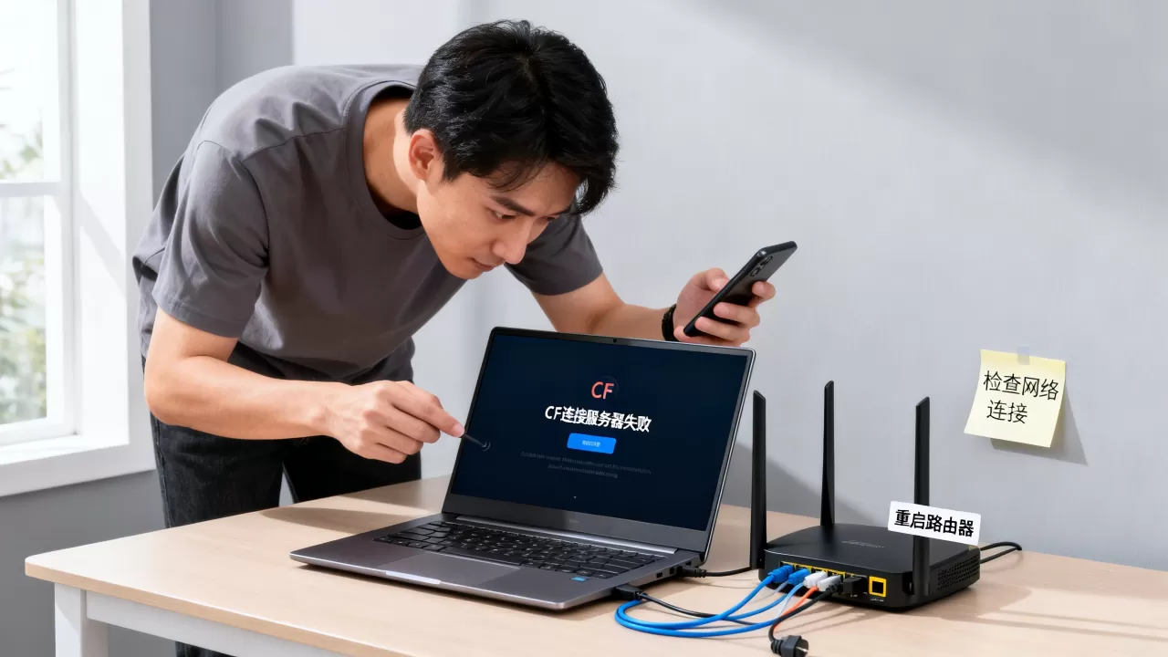 为什么CF一开游戏就连接服务器失败，连接服务器失败怎么解决？