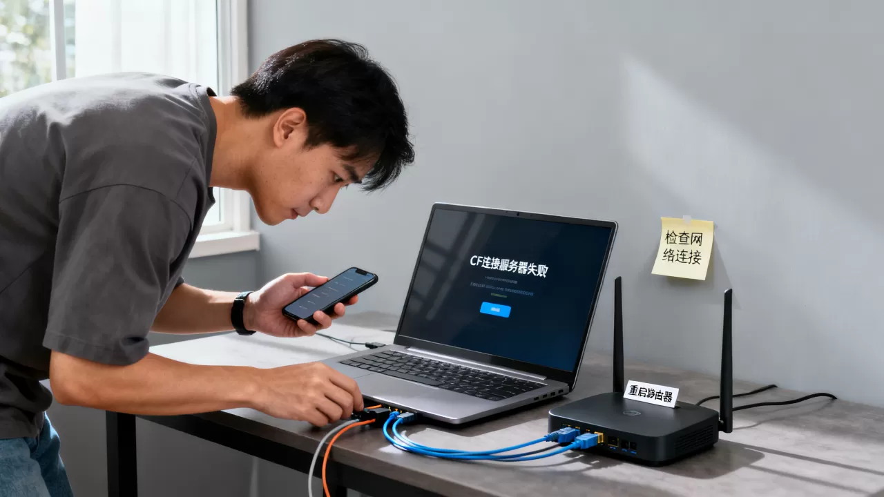 为什么CF一开游戏就连接服务器失败，连接服务器失败怎么解决？