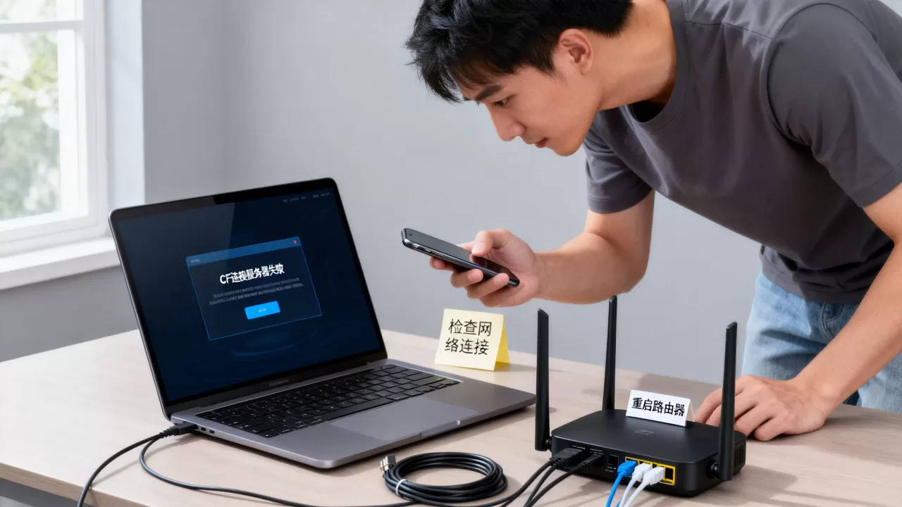 为什么CF一开游戏就连接服务器失败，连接服务器失败怎么解决？