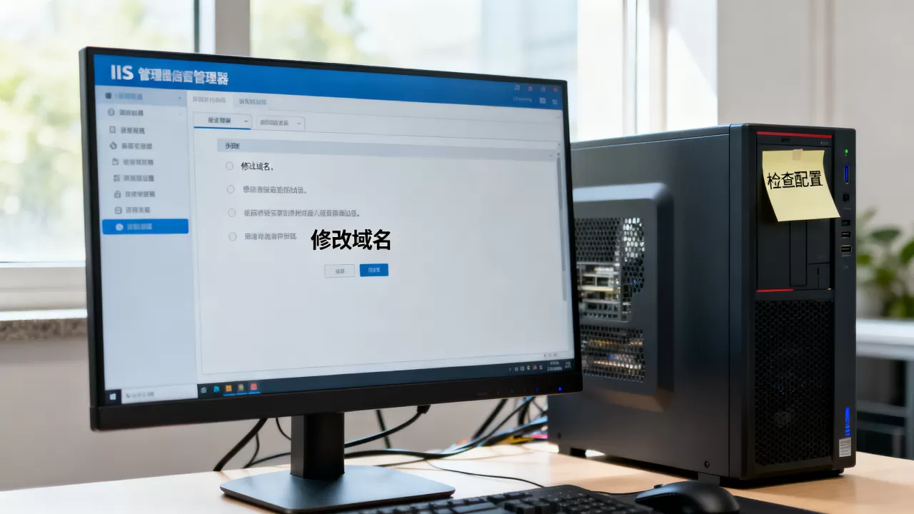 IIS发布ASP网站域名怎么改?,修改后打不开如何解决? IIS发布ASP网站域名怎么改?,修改后打不开如何解决?
