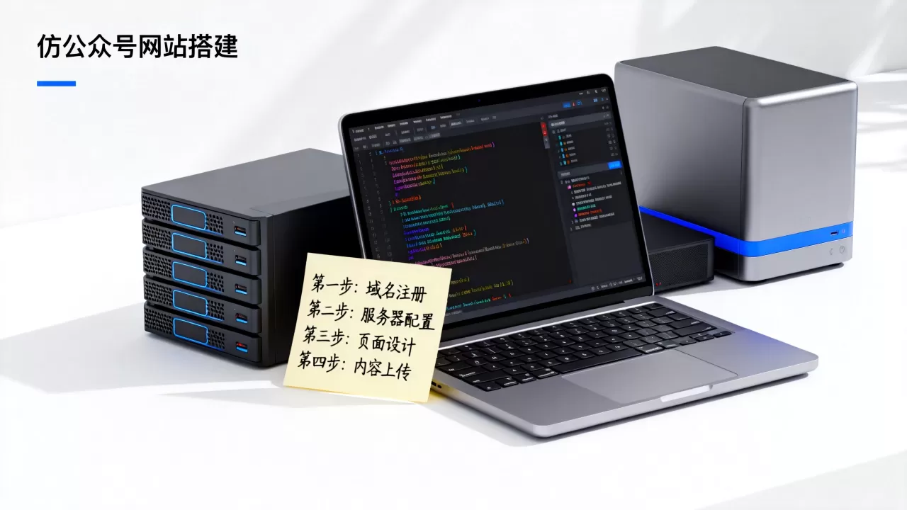 仿公众号网站从零开始怎么搭建？，搭建步骤有哪些？