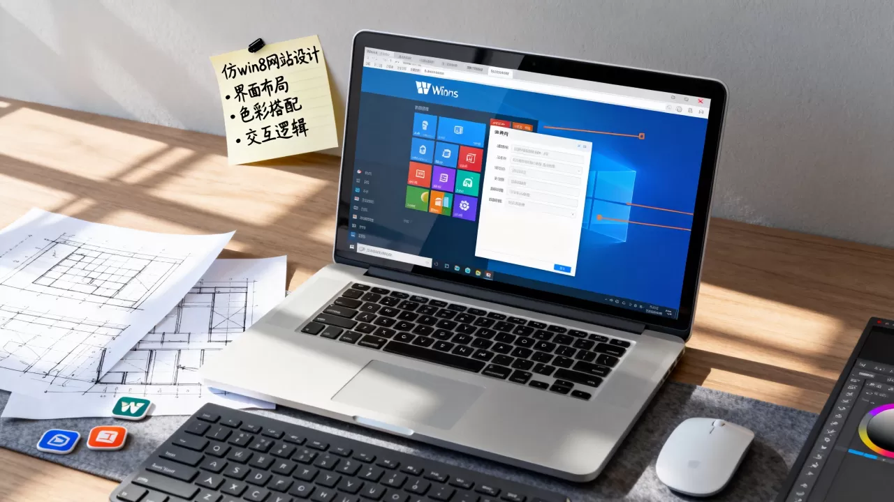 仿win8网站怎么做？，有哪些注意事项？