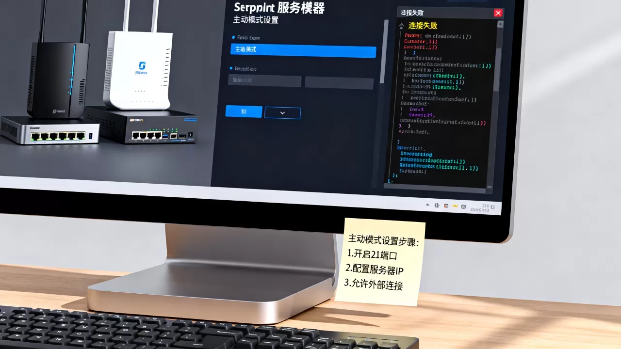 FTP服务器主动模式如何设置,连接失败怎么办? FTP服务器主动模式如何设置,连接失败怎么办?