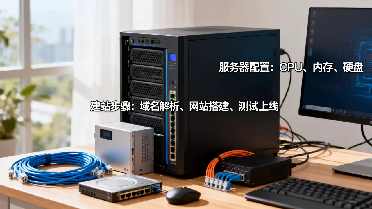 服务器怎么建网站？, 需要哪些配置和步骤？