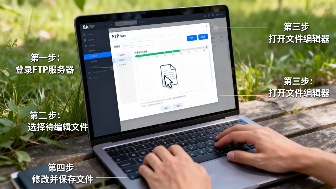 FTP服务器怎么编辑文件？，操作步骤有哪些？