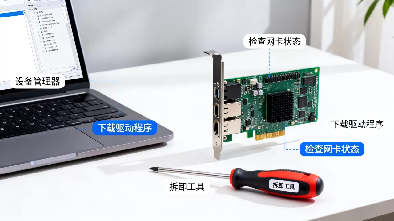 it运维管理网如何管理网卡？，网卡驱动怎么装？