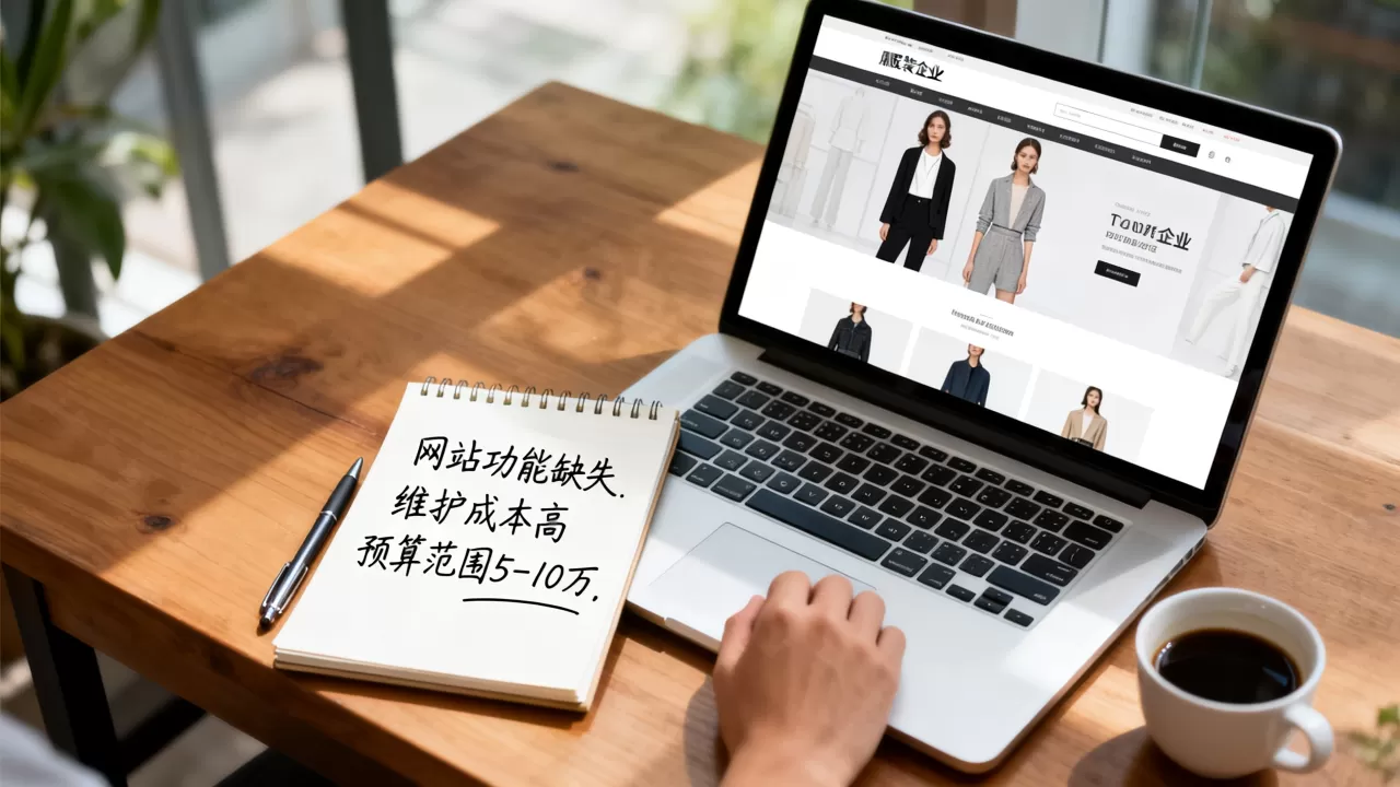 服装企业网站建设现状有哪些问题，企业网站建设需要多少钱