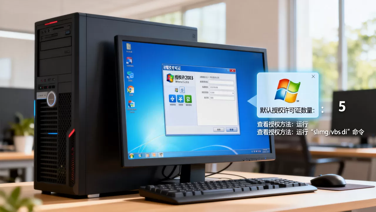 win2003服务器默认授权许可证多少?,如何查看授权? win2003服务器默认授权许可证多少?,如何查看授权?