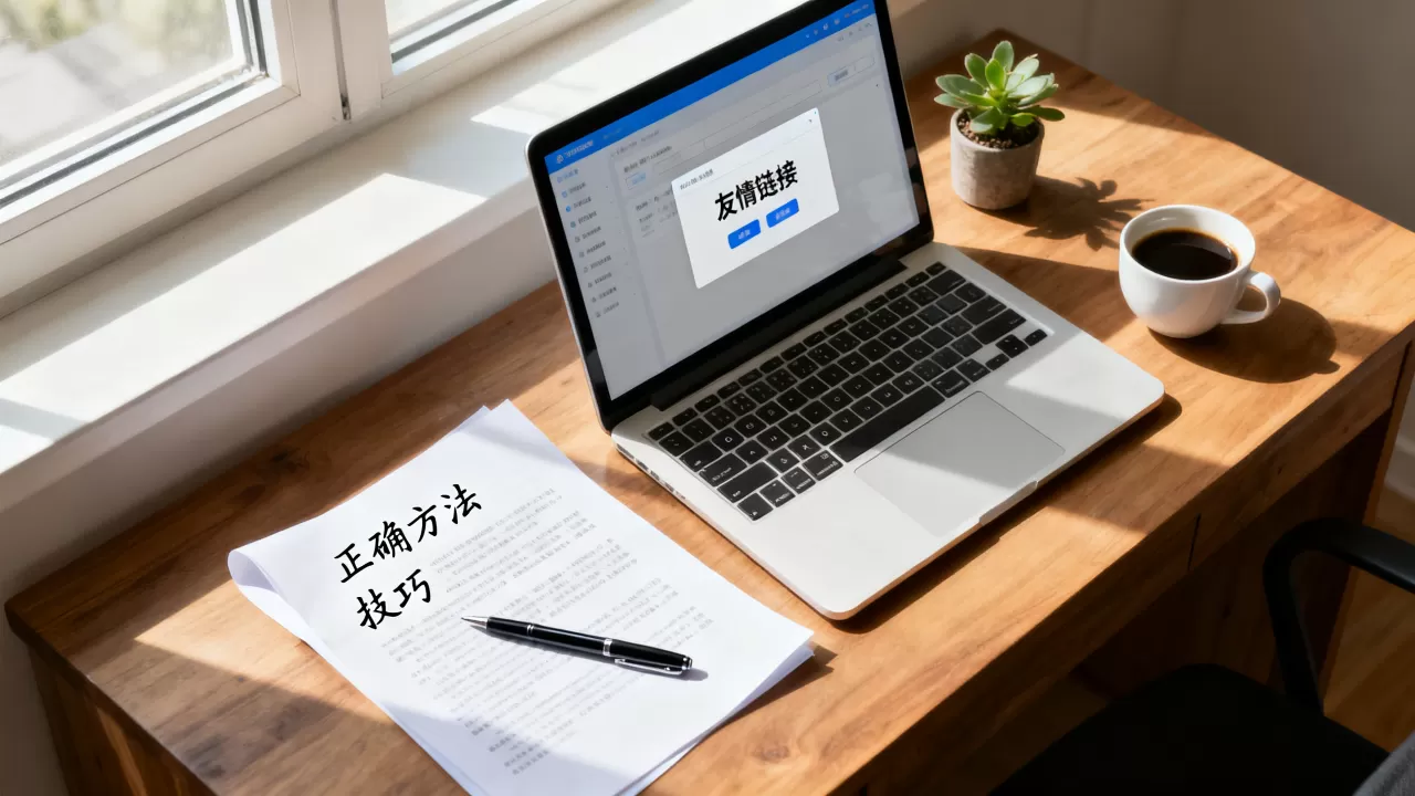 分享网站友情链接的正确方法是什么，有哪些技巧？