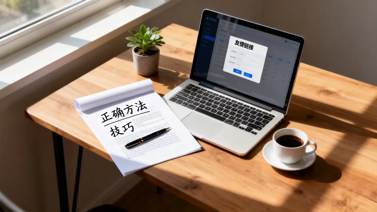 分享网站友情链接的正确方法是什么，有哪些技巧？